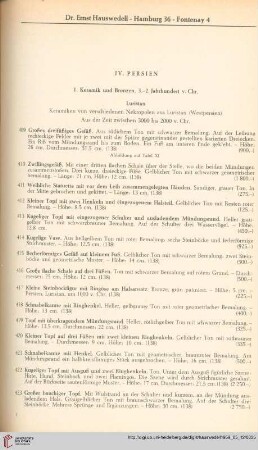 IV. Persien (Nr. 409 - 491)