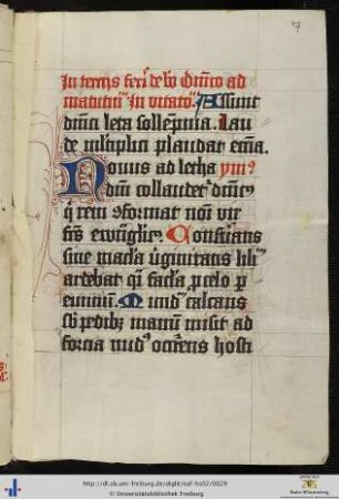 [7r - 10r] Dominicus-Offizium "In terciis feriis de beato Dominico".