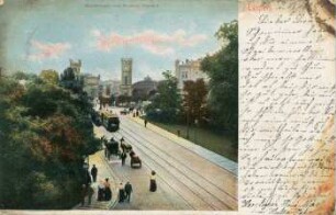 Leipzig: Magdeburger- und Dresdner Bahnhof