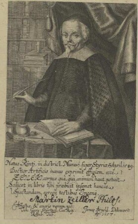 Bildnis des Martin Zeiler