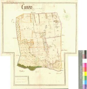 Kunow (Cunow) Amt/Distrikt Oder/Randow