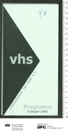 Programm 1. Semester 2002