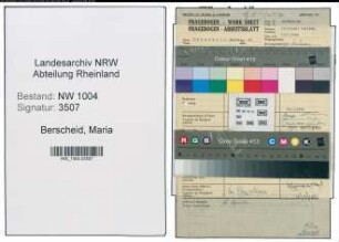Entnazifizierung Marta Berscheid , geb. 08.01.1903 ()