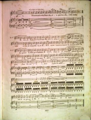 Une fleur pour réponse : romance ; paroles de M.r E. Barateau ; [pour 1 voix avec pianoforte]