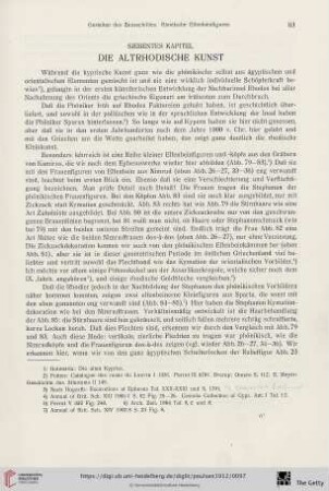 Siebentes Kapitel: Die altrhodische Kunst