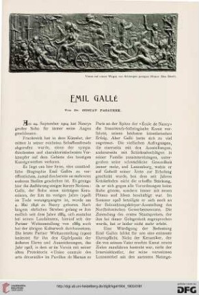 Emil Gallé