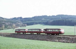 Wäschenbeuren Schienenbus Baureihe 797 Beiwagen Baureihe 997 Zug GP-GD