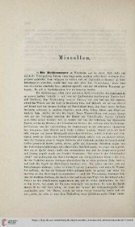 Miscellen
