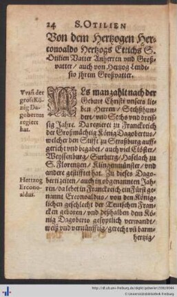 Von dem Hertzogen Herconoaldo…