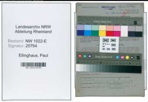 Entnazifizierung Paul Ellinghaus , geb. 03.01.1903 (Dreher)