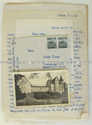 Serie von 11 Briefen und 6 Postkarten einer Freundin aus der DDR an den Journalisten Walter Timpe u.a. während seiner Haft in der JVA Wolfenbüttel