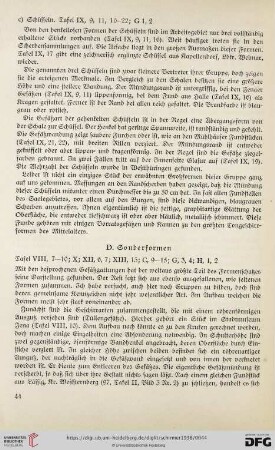 D. Sonderformen
