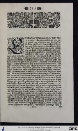 Kurtz- doch wohlbegründete Gegen-Information ... auf Diejenige im Jahr 1658. zu Ynsprugg in Truck verfertigte sogenannte: Kurtz- Doch Gründliche Information Das Land-Gericht in Schwaben betreffend.