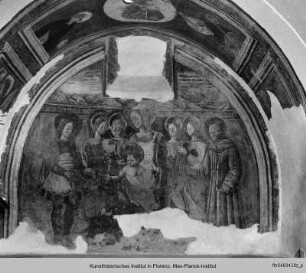 Maria mit Kind und den Heiligen Ansanus und Bernhardin
