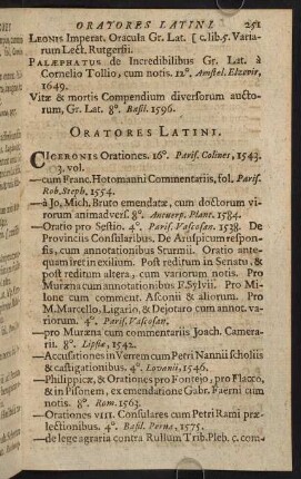 251-297, Oratores Latini - Poetae Angli & Scoti