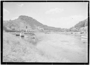 Am Königstein mit Schiff