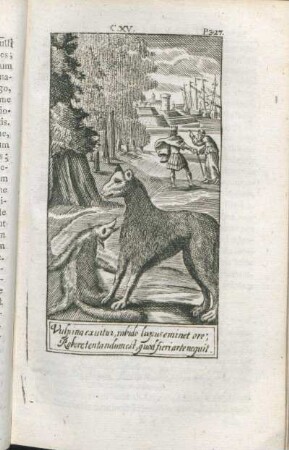 Vulpina exuitur, rabido lupus eminet ore; Robore tentandum est, quod fieri arte nequit.