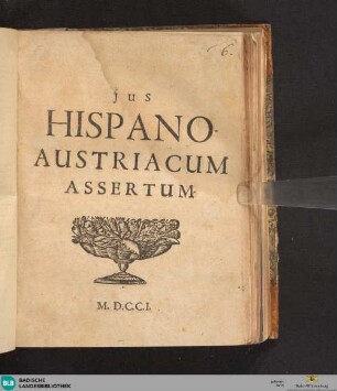 Jus Hispano-Austriacum Assertum