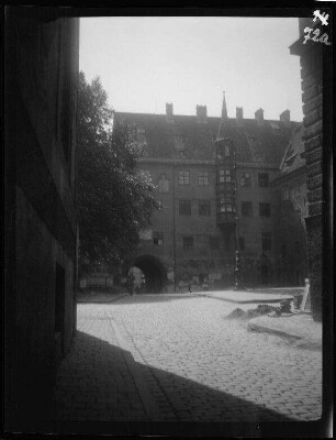 München: Alter Hof mit Erker