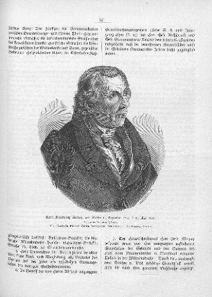 Karl Friedrich Zelter, geb. Berlin 11. Dezember 1758, gest. 15. Mai 1832