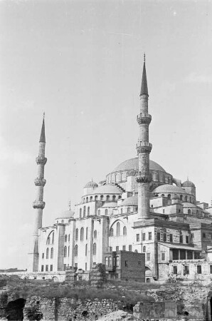Reisefotos Türkei. Istanbul. Sultan-Ahmed-Moschee (Blaue Moschee) (1609-1616; M. Aga)