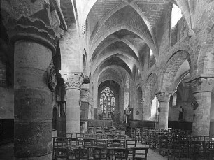 Mantes-la-Jolie, Kirche von Gassicourt, nach Osten