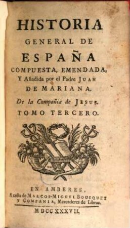 Historia General De España. 3