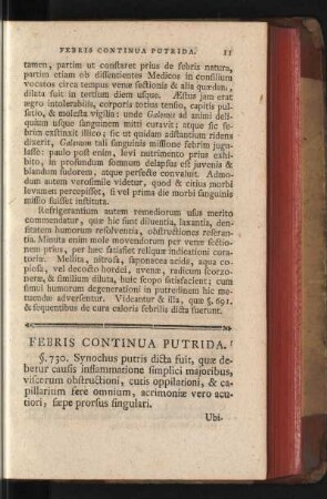 Febris Continua Putrida
