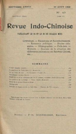 30 Aout 1906. No. 40