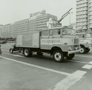 Feuerwehr, Tanklöschfahrzeug, Berlin