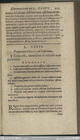 L. XXXVI. Pomponius libro 27. ad Sabinum