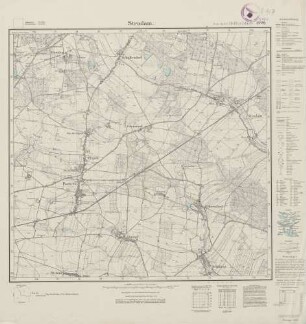 4771 (alte Nr.: 2770) Stradam, Meßtischblatt (4cm - Karte)