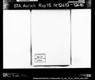 Weltliche Angelegenheiten der Kirchengemeinden (Kirchenbeiträge, Neubauten und Reparaturen, Friedhöfe): Pilsum