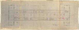 Döllgast, Hans; München; Alte Pinakothek, Wiederaufbau - Grundriss OG