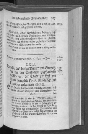 CXLI.