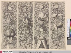 [Vier hochrechteckige Ornamente; Four Vertical Ornaments]
