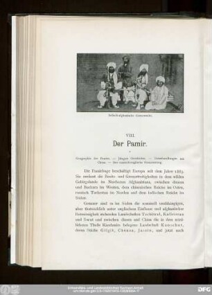 VIII. Der Pamir.
