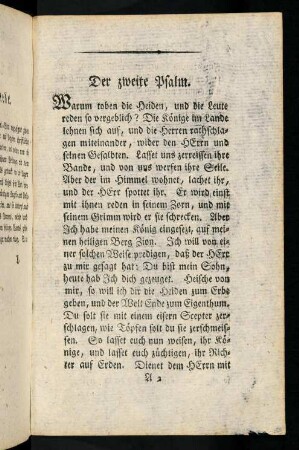 3-62, Der zweite Psalm