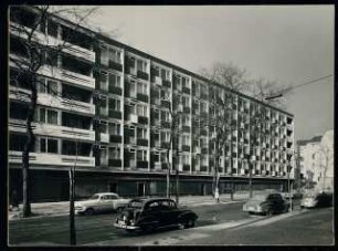 Wohn- und Geschäftshäuser Uhlandstraße 42, 43, 44, Berlin-Wilmersdorf: Ansicht