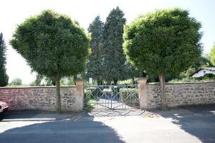 Sachgesamtheit Friedhof; Lich, Auf der Leimenkaute