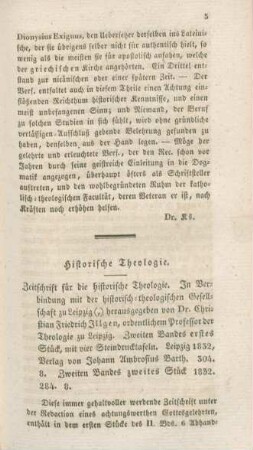 5-18 Historische Theologie