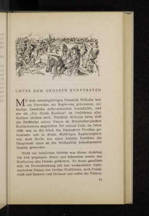 Unter dem grossen Kurfürsten