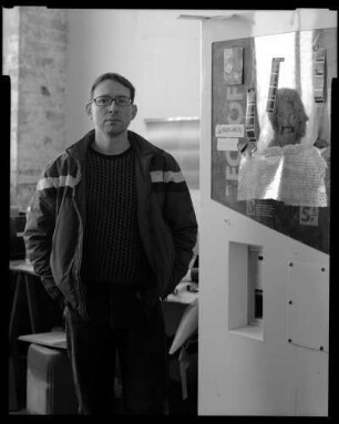 Jan Wenzel (*1972 in Bautzen), Künstler, Publizist, Leipzig