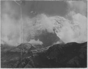 Westseite des Illimani von 5200 m aus