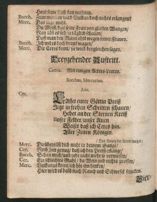 Dreyzehender Auftritt