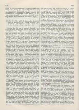 439-444 [Rezension] Hyperius, Andreas, Die Homiletik und die Katechetik des Andreas Hyperius