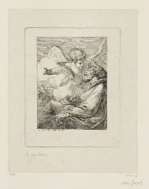 Vision des heiligen Joseph in Ägypten