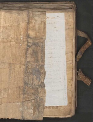 Fragment, lat. (altes Spiegelblatt, ausgelöst)
