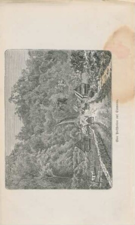 Eine Poststation auf Sumatra