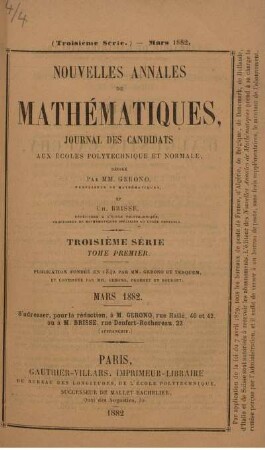 Mars 1882.